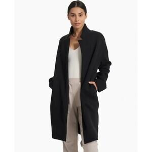 Vuori Restore Coat Fleece Sweatshirt Trench Jacket